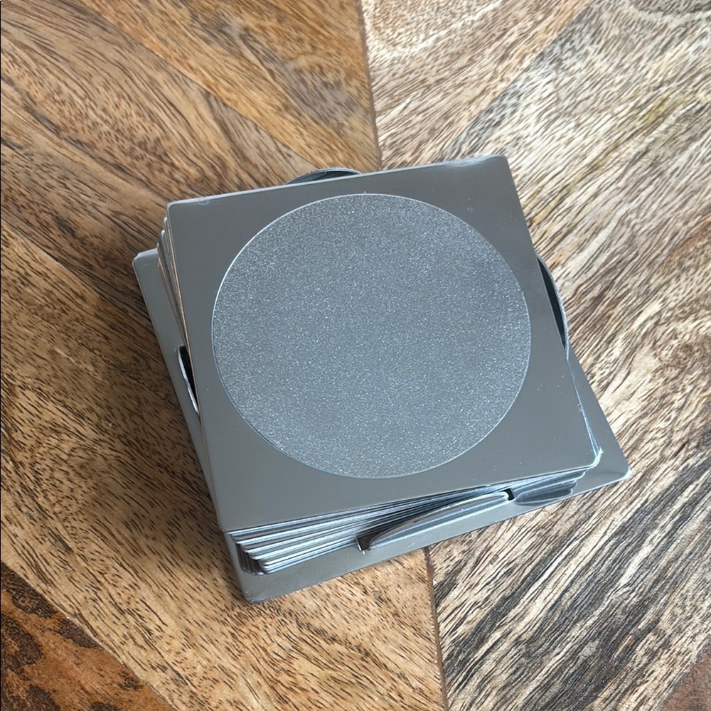 Ikea Silver Coasters Set